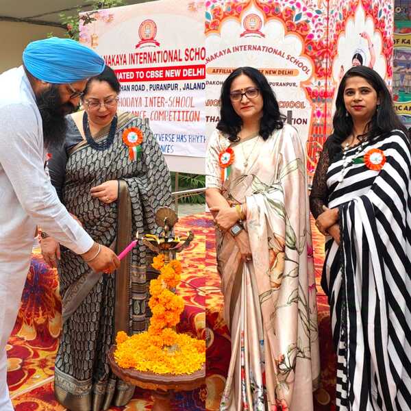 Jalandhar Sahodaya Inter School Kathak Dance Competition Hosted By CHANAKAYA INTERNATION SCHOOL